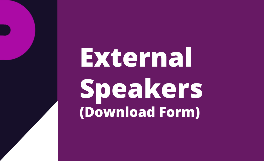 External Speaker Form