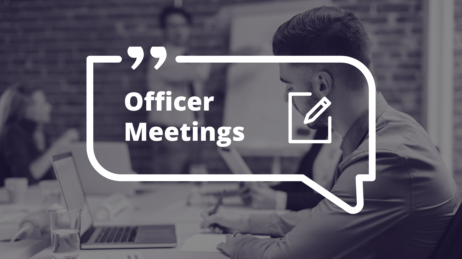 Officer Meetings
